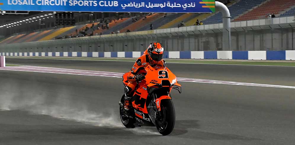 KTM Melempem Di Tes Qatar